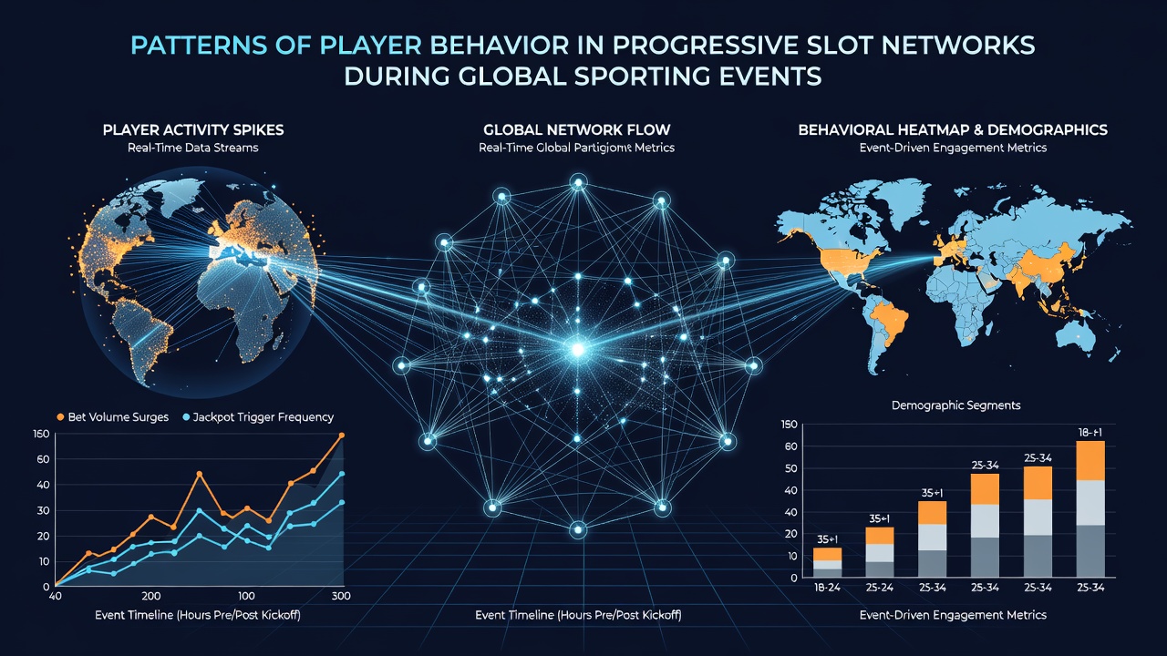 Heatmap of slot network contributions during peak sporting event hours across multiple casino floors